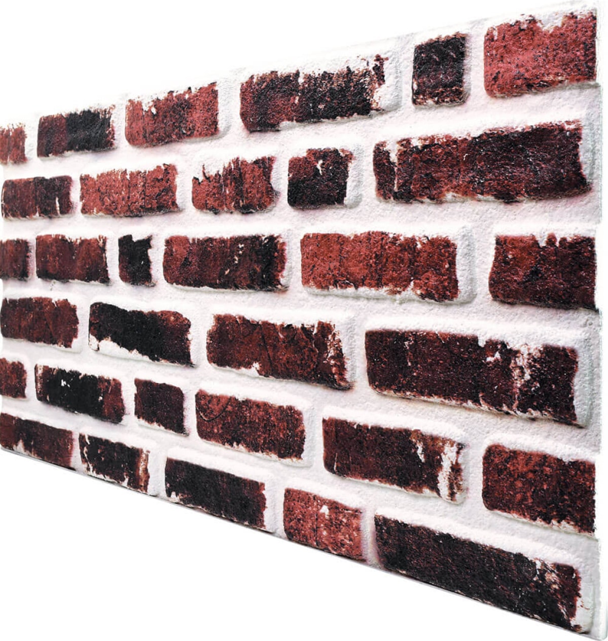 5 Adet (2,5m2) Tuğla Desenli 3 Boyutlu Renkli Strafor Köpük Duvar Kaplama Paneli (BR-515)