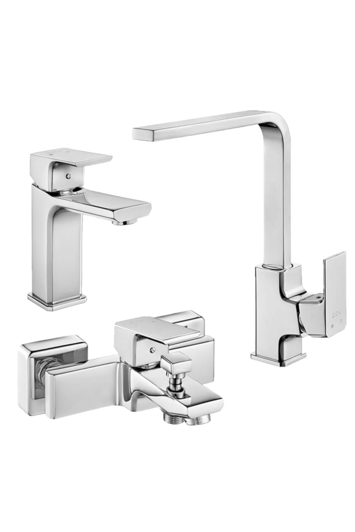 Tiera 3'lü Set 20 Yıl Garantili (lavabo Batarya , Banyo Batarya, Mutfak Eviye Batarya)