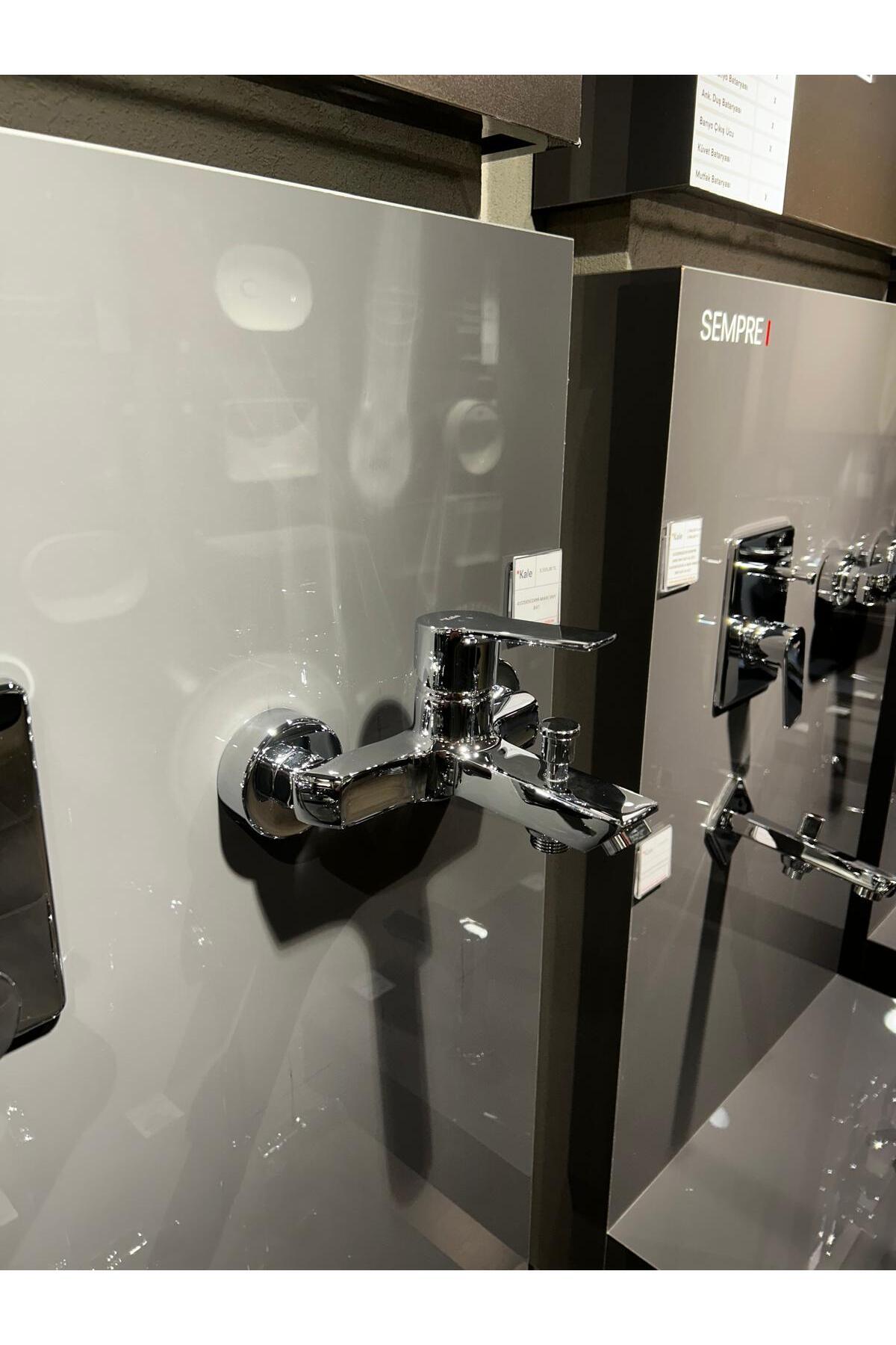 MARE BANYO+DÖNER LAVABO+MUTFAK BATARYASI VE  RAIN ROUND PUSH BUTTON DUŞ BARI