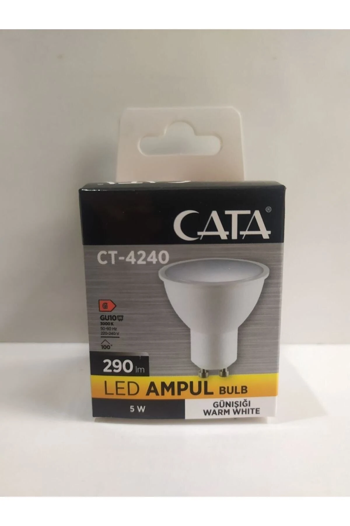 Ct-4240 5 Watt Gu10 Duylu Led Ampul Günışığı