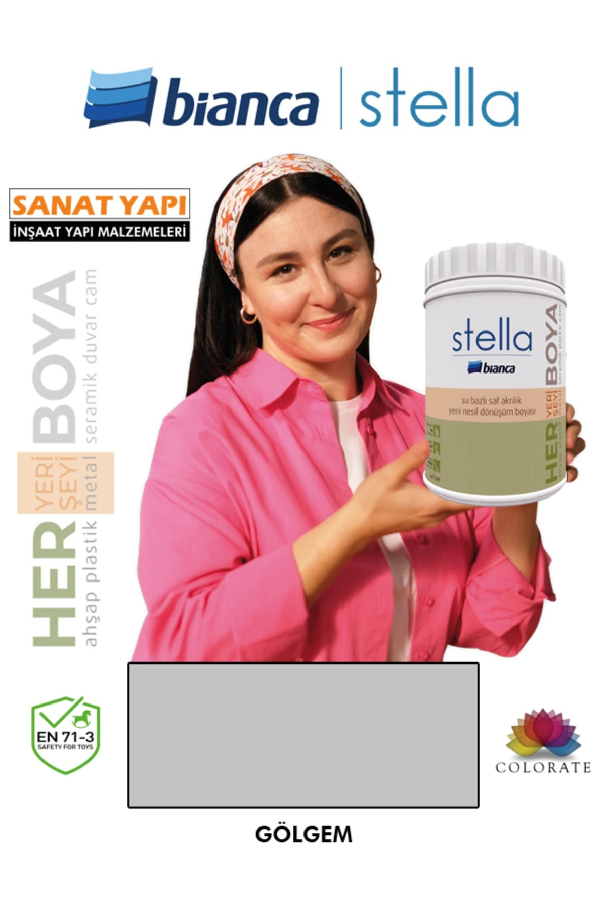 Su Bazlı Akrilik Boya Gölgem