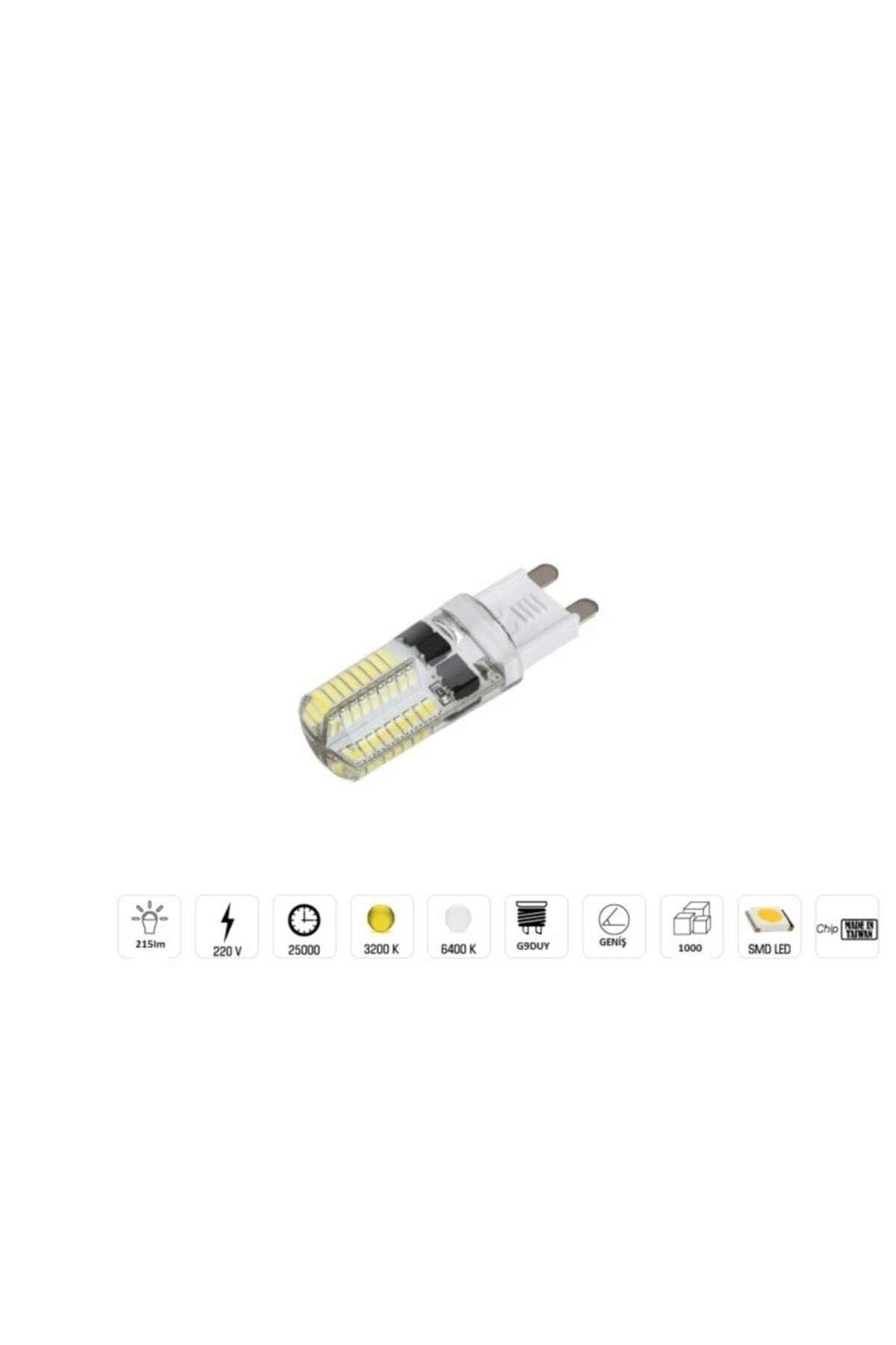 3w Günışığı Led Kapsül Ampul G9-duy