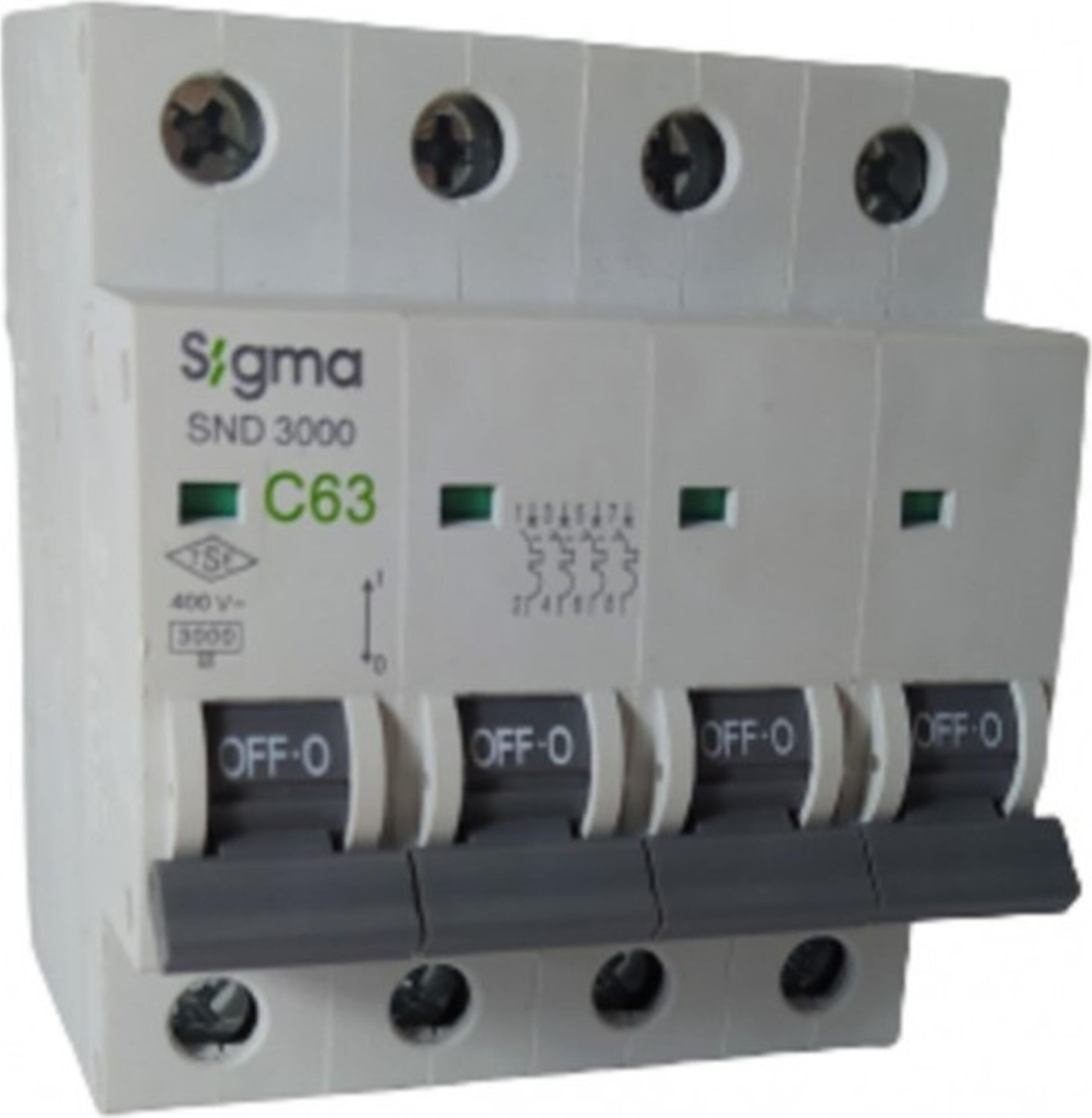 4x63a C/3ka W Otomatik Sigorta (3lü)