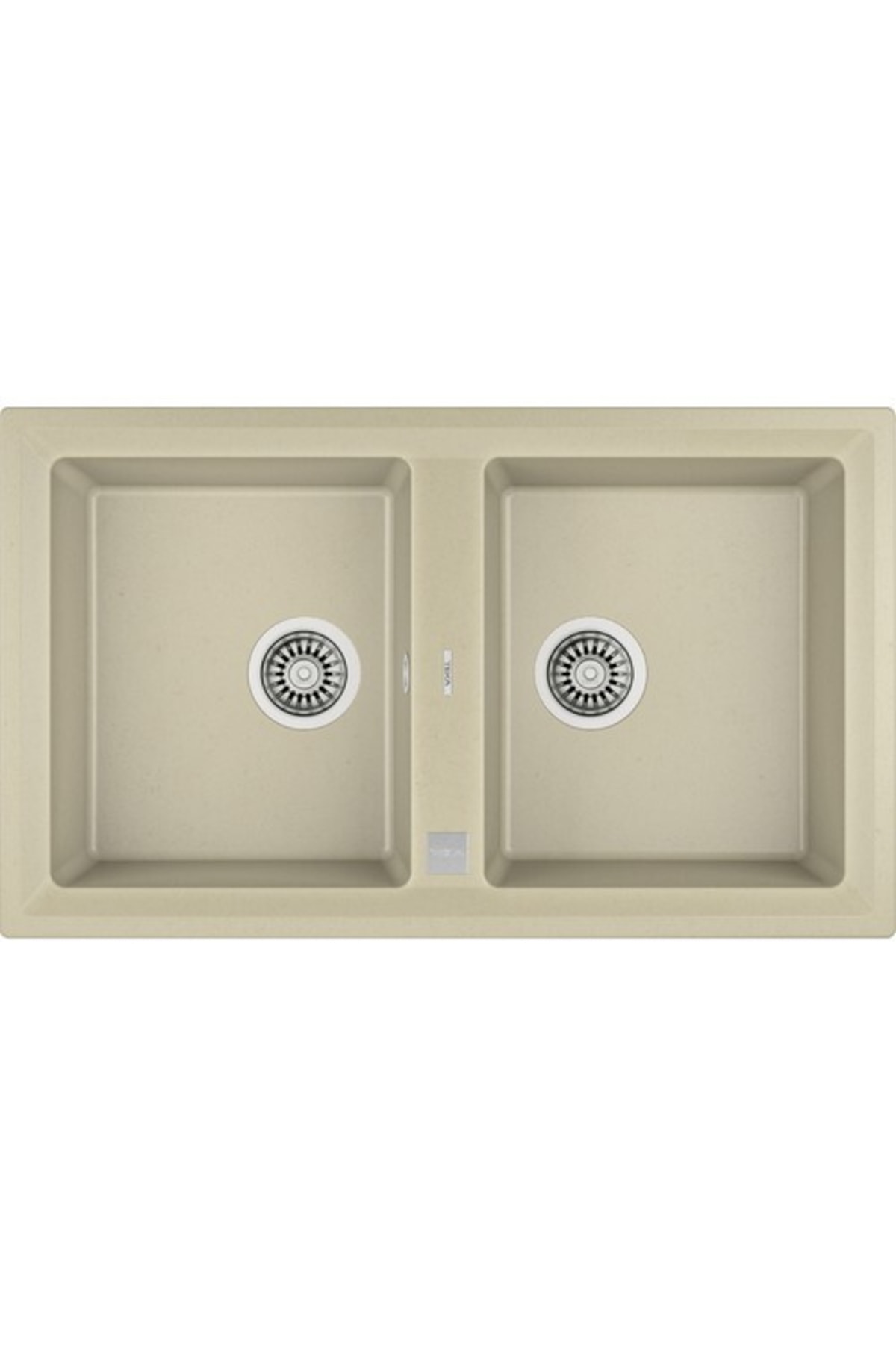 - Stone 90 B-tg Topasbeıge - Granit Eviye - Bej - 90 Cm - 115260011