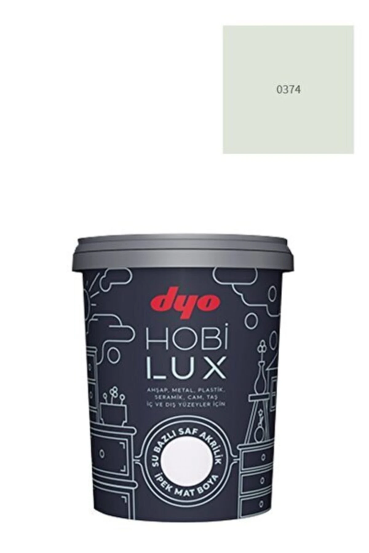 Hobılux Hobı Boyası 0 4 Lt Salda Kumu