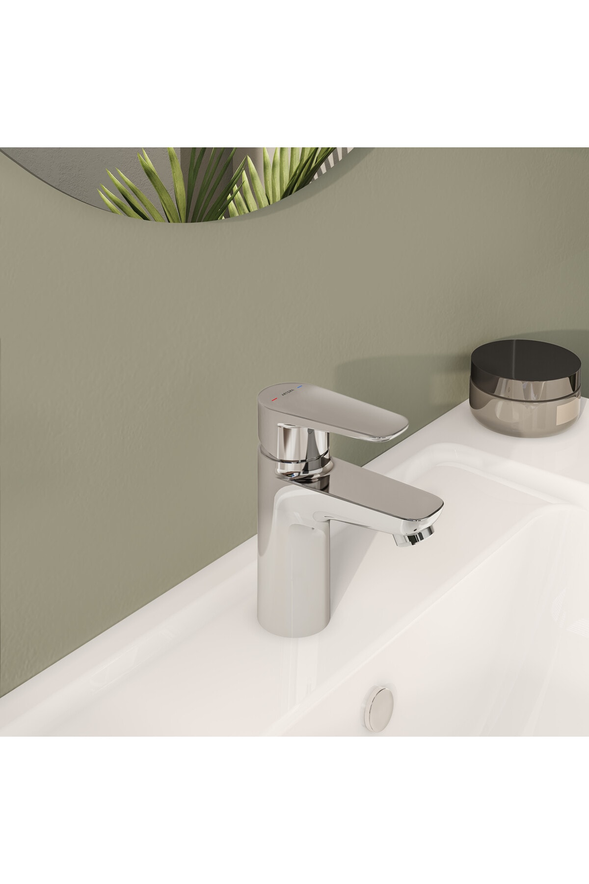 Shift T20 A43656 Lavabo Bataryası, Krom