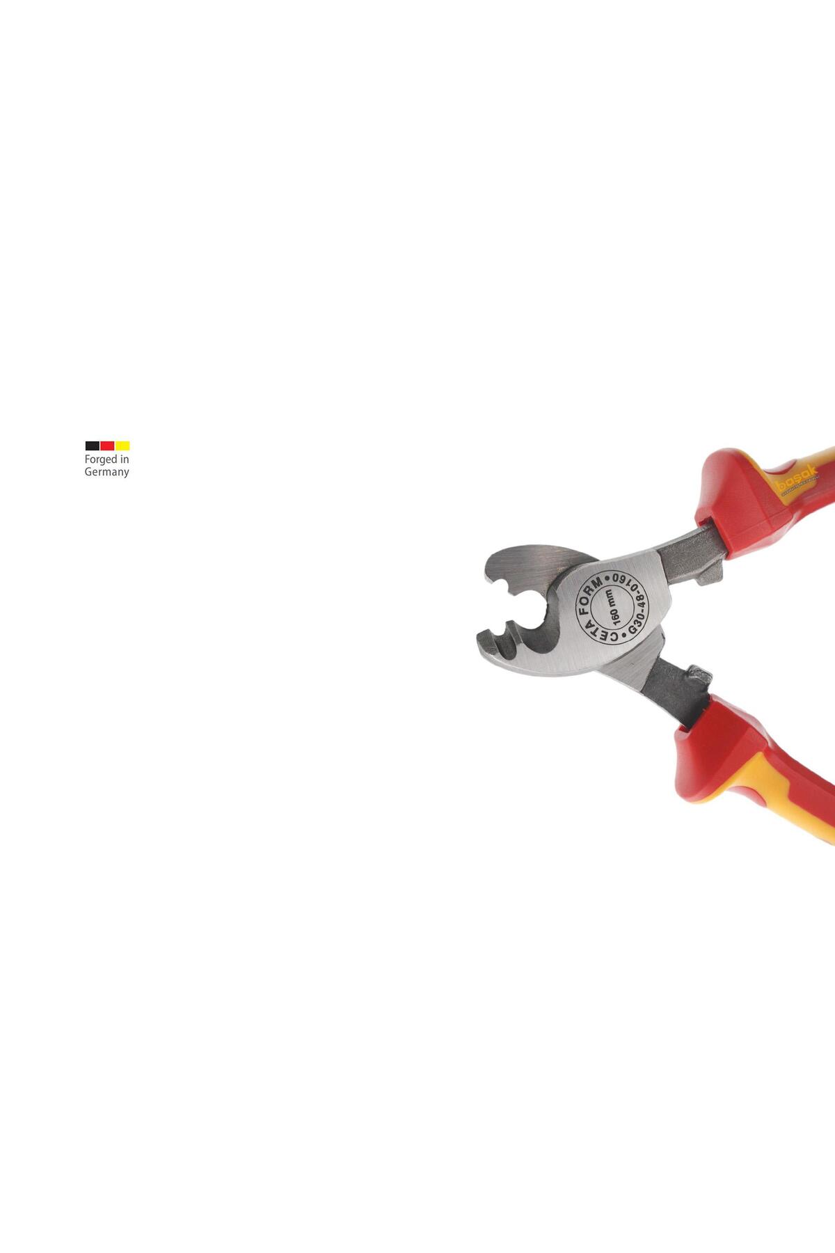 160mm 1000 Volt Vde Izoleli Kablo Kesici G30-48-0160
