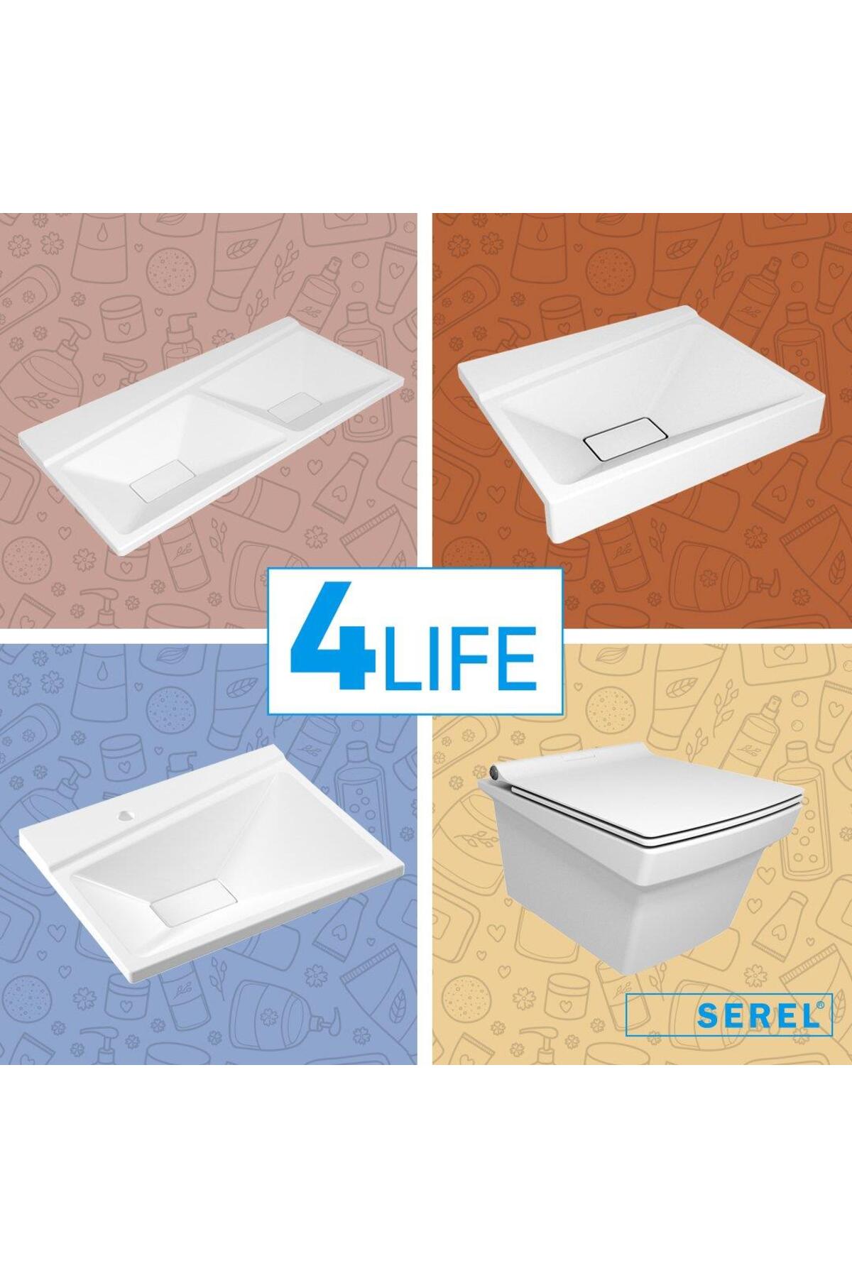 Serel 4life 53 Cm Asma Klozet - Kapak Hariç FL10ADS110H