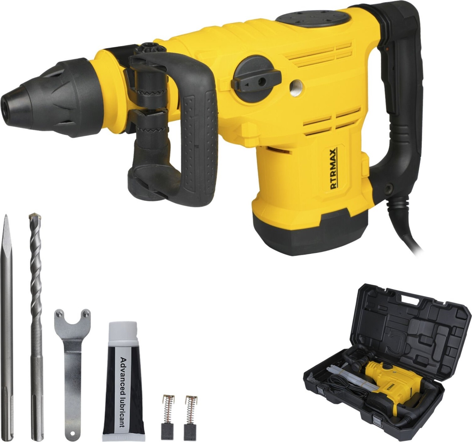RTM271 Elektropnömatik Sds Max Kırıcı ve Delici 1500 W 25 Jul 50 mm
