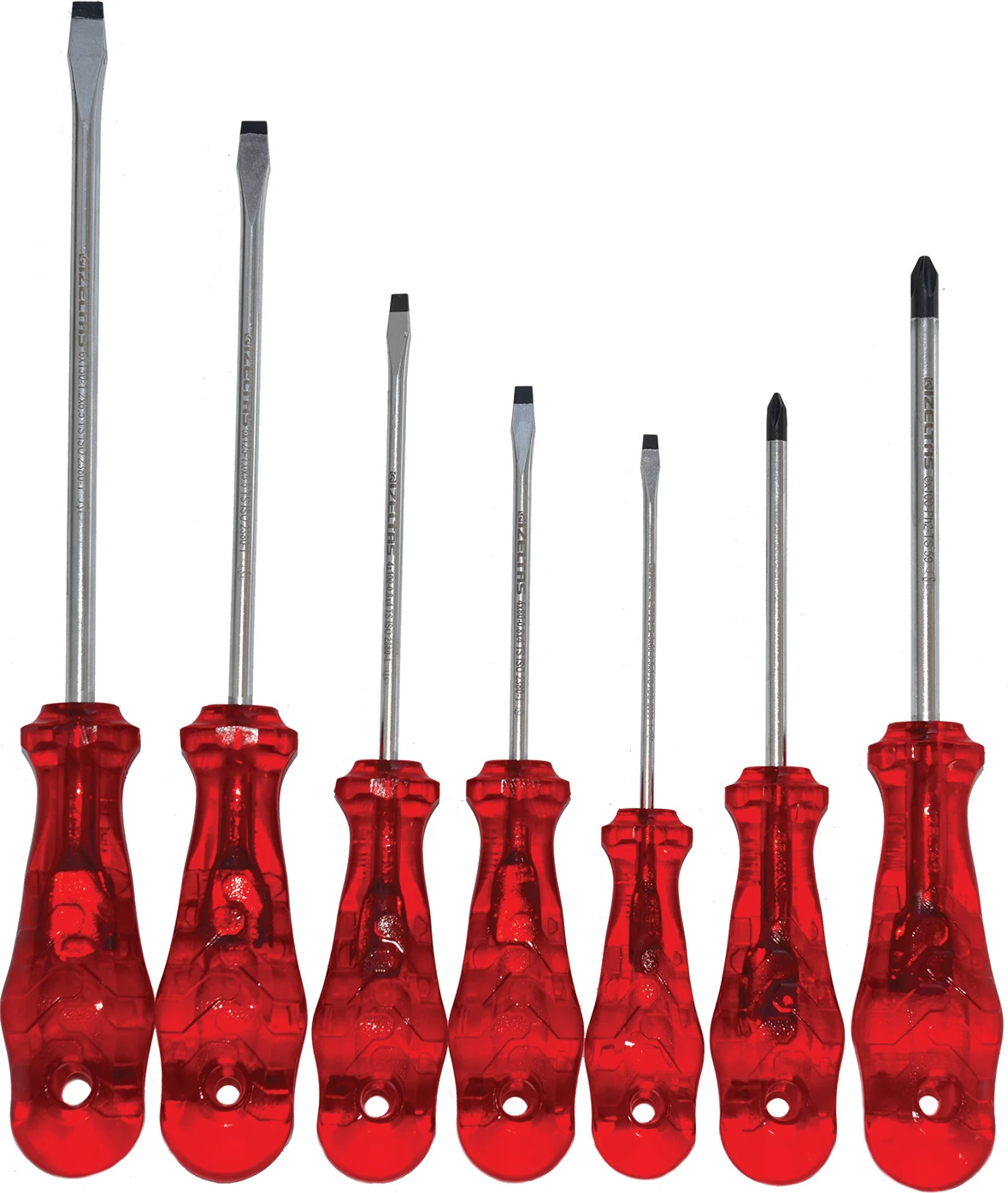 Izeltaş Kraft Seri Tornavida Seti (7 Parça)