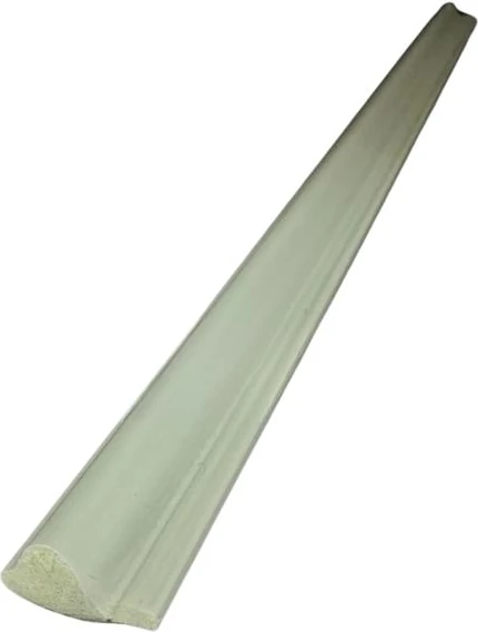 Dekoratif Boyanabilir 1 Adet 2cm x 240CM Eğimli Polistren Duvar Çıtası Ev Salon Koridor Çıtalama