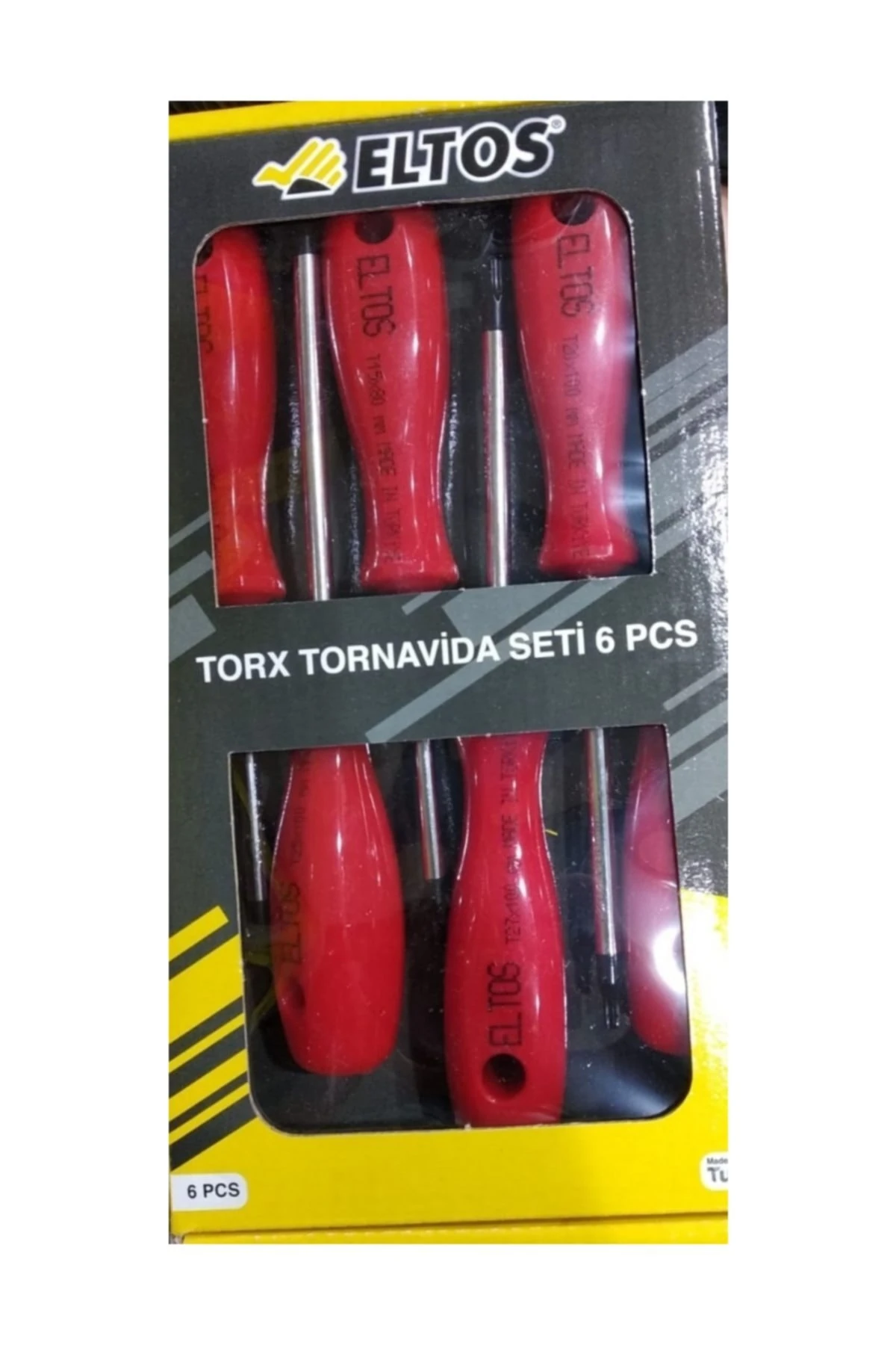 Torx Tornavida Seti 6 Parça TTS006