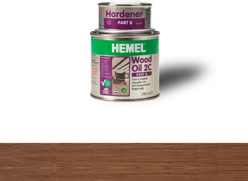 15744 Wood Oil 2c Ahşap Için Doğal Yağ 300ML English Color