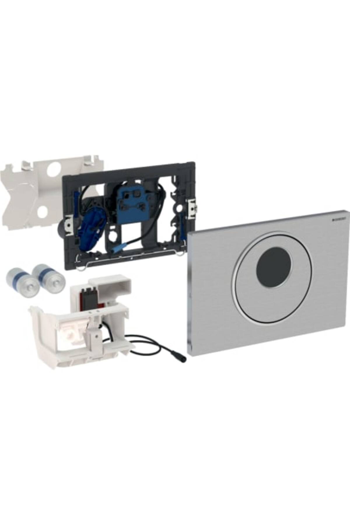 Geberıt Fotoselli Kumanda Kapağı Sigma10 Pilli Pasl.çelik 115.891.sn.5