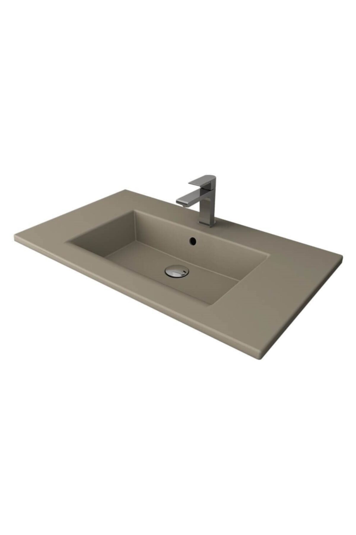 Milano Etajerli Lavabo 80 Cm Mat Kaşmir 1113-011-0126