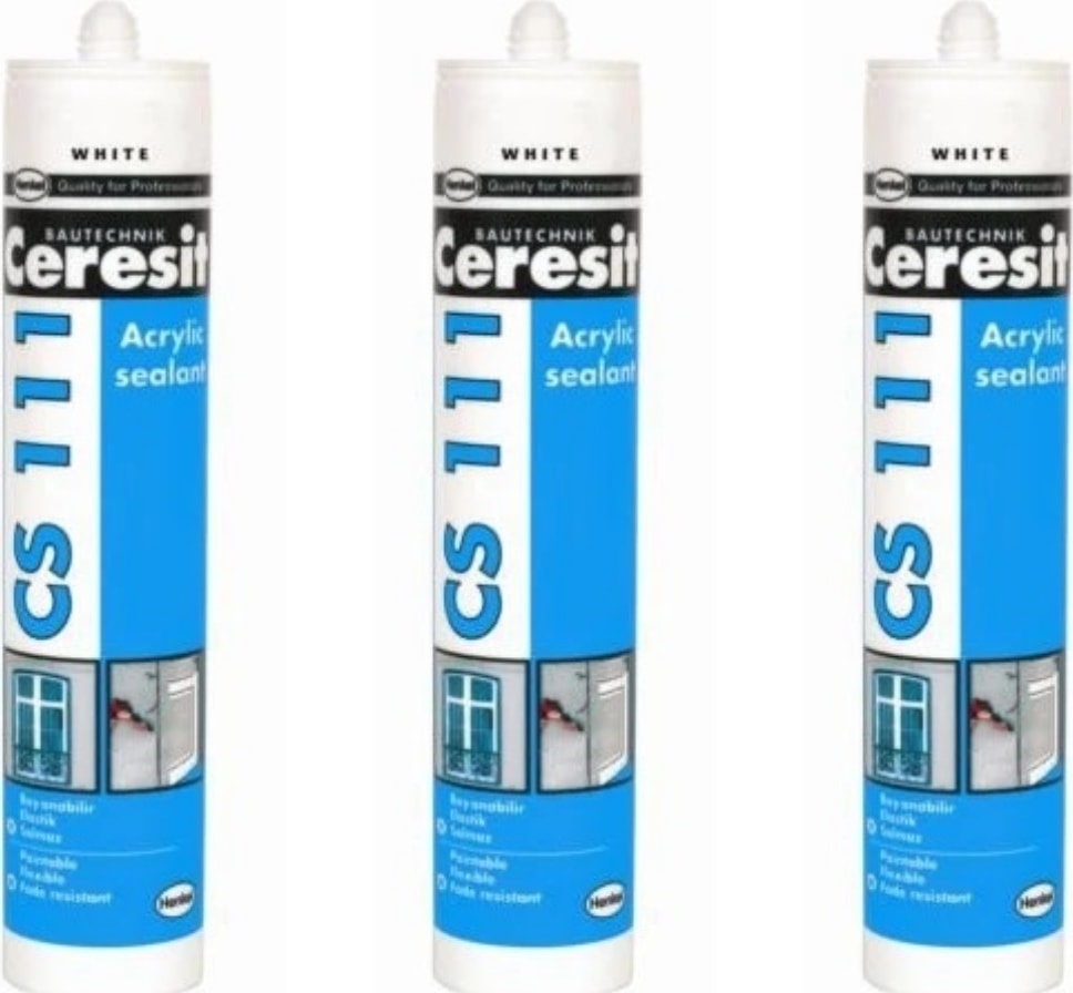 Cs 111 Mastik Beyaz 280 ml 3 Adet