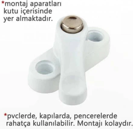 Pvc Kapı Pencere Emniyet Kilidi - Çelik