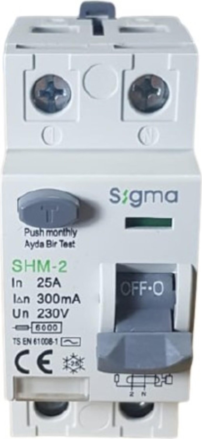 2x25a 300ma Kaçak Akım Rölesi (5li)