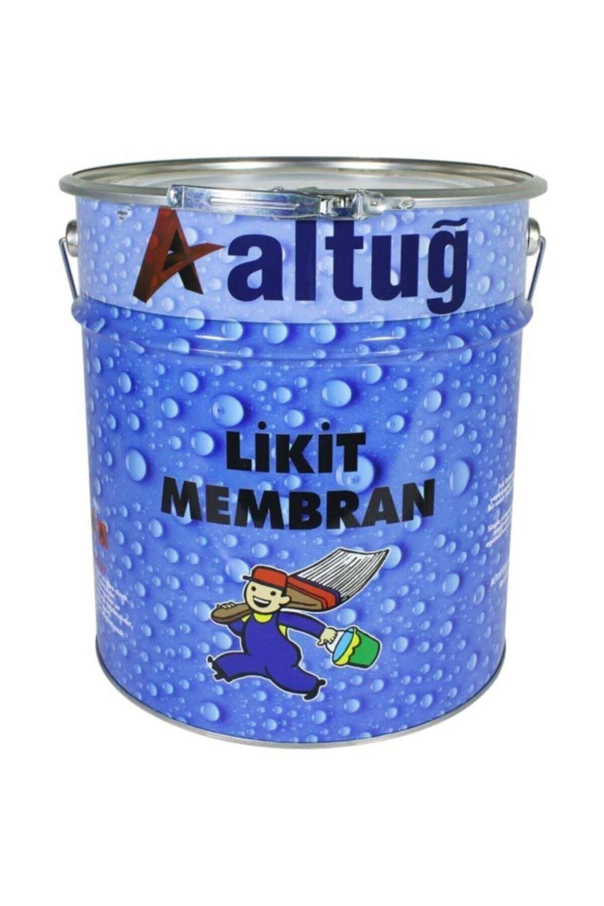 Likit Membran Çatı Balkon Izolasyon Su Yalıtımı Zifti 17 Lt