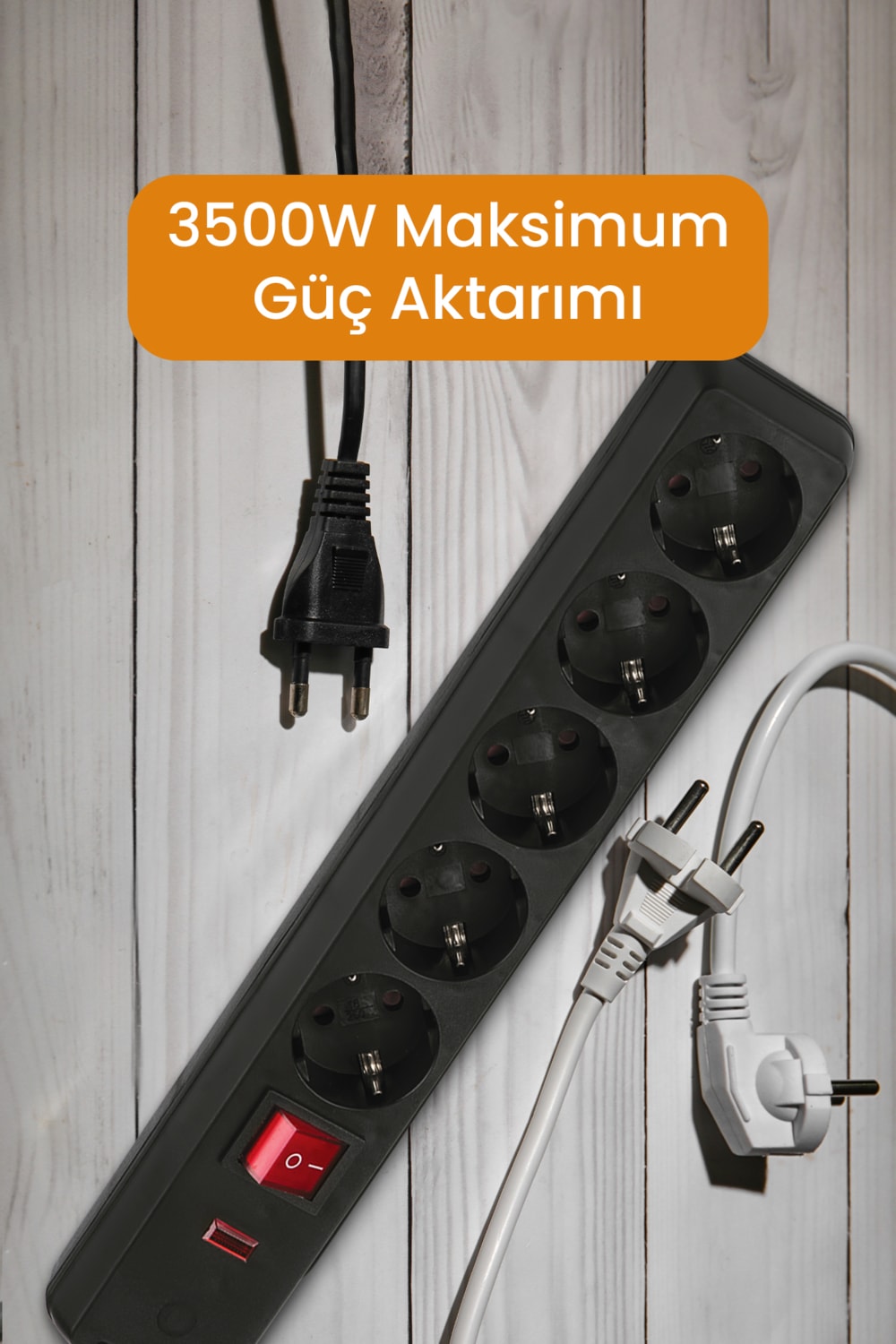 Sp-411 Akım Korumalı Grup Priz