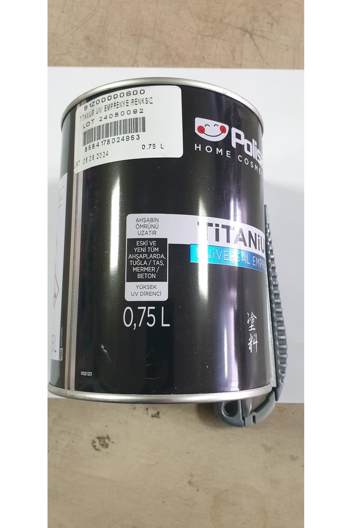 Taş Vernik Üniversal Emprenye Titanium Şeffaf 0,75litre