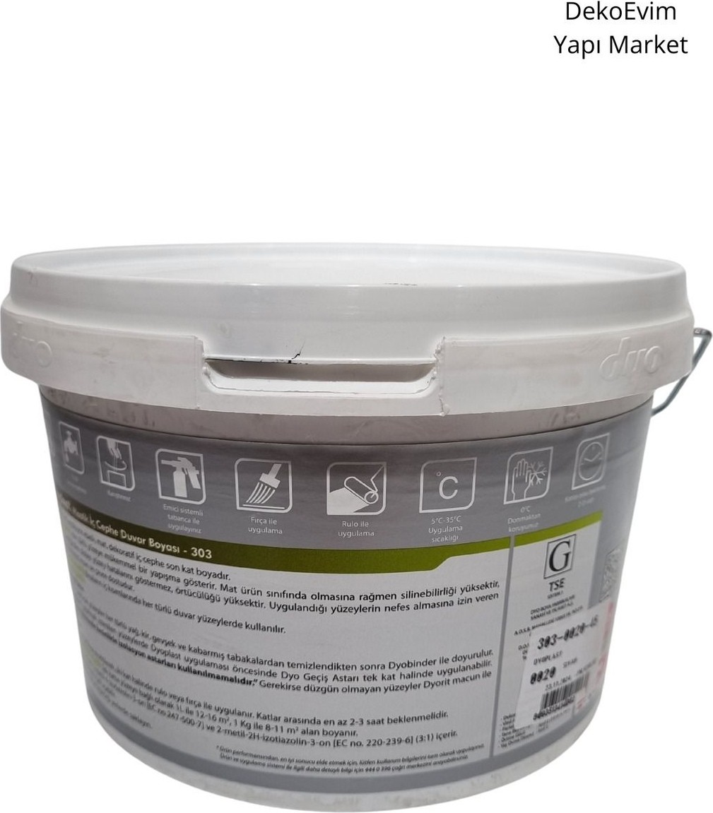 plast Plastik Iç Cephe Duvar B. Latte 2,5 Lt.