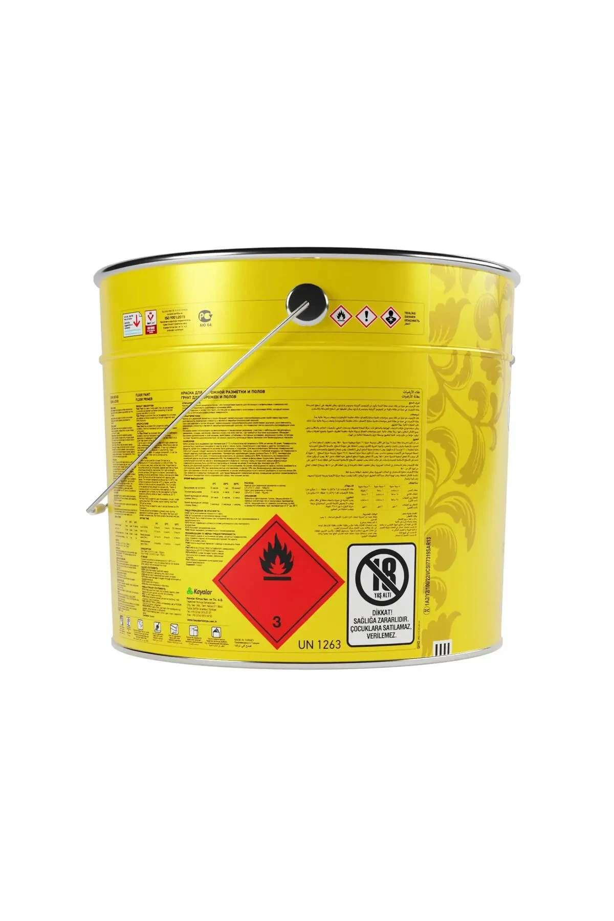 Zemin Boya 20 kg / RAL 1023