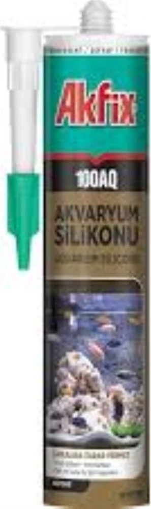 100AQ Akvaryum Silikonu Şeffaf 310 ml