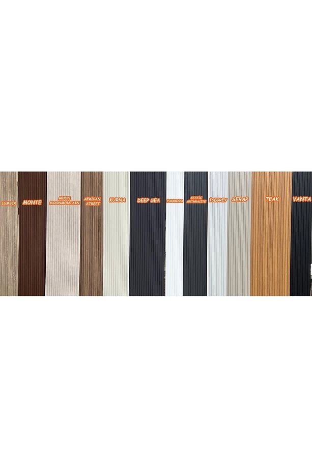 Mdf Duvar Paneli ve Duvar Lambrisi ve Vestiyer Tv Ünistesi Paneli 15X280 AFRİCAN 6'LI