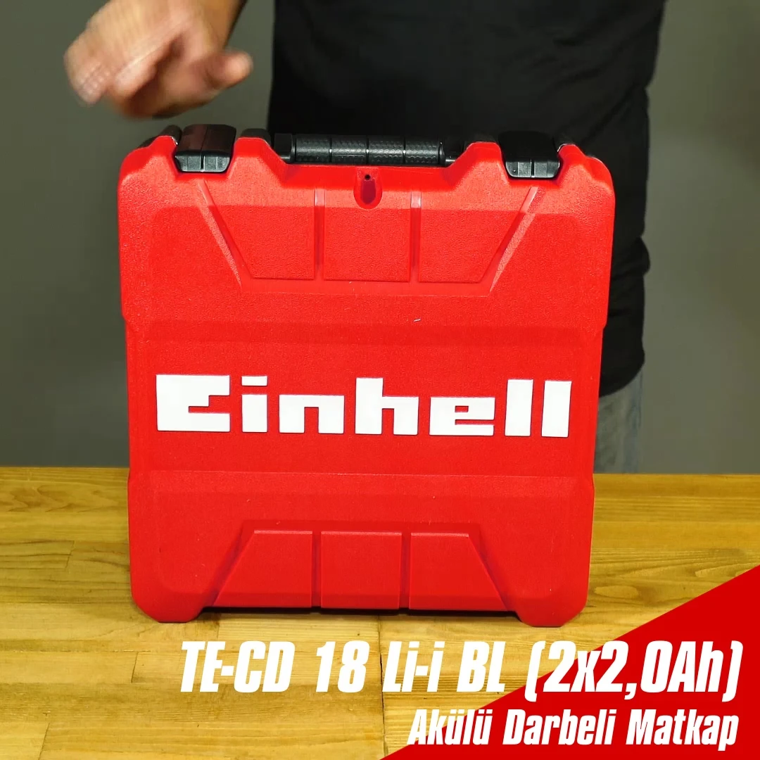 TE-CD 18 Li-i BL Çift Akülü Darbeli Vidalama 18V 2.0Ah