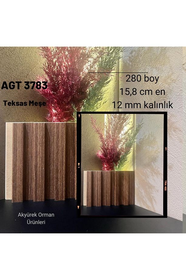 Akyürek Agt Lb 3783 Teksas Meşe Dekor Profi?l Duvar Kaplama Duvar Panel Lambri?