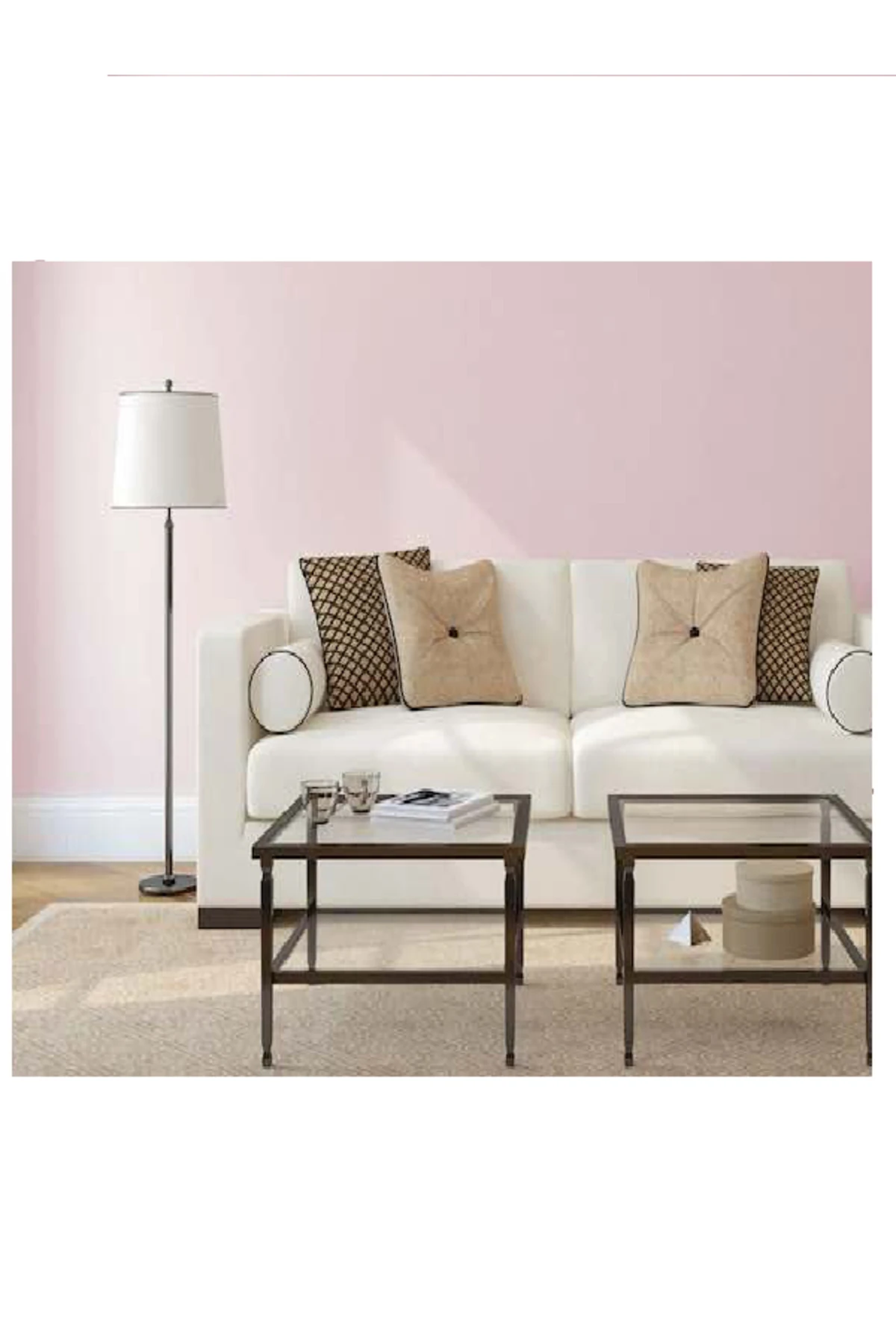 Pastel Yarı Mat Saten Sentetik Ahşap-Metal-Duvar Boyası 2.5 lt 3 kg Pamuk Şekeri