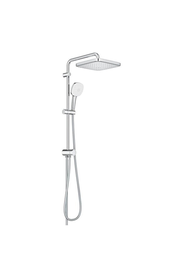 Tempesta System 250 Cube Duvar Bağlantılı, Divertörlü Duş Sistemi - 26976001