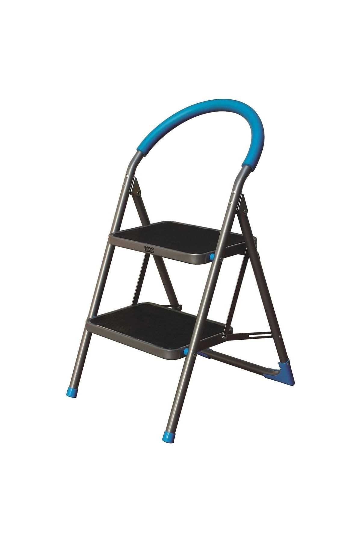 Katlanabilir Ev Ofis Için Merdiven Katlanır 2 Basamaklı Metal Geniş Basamaklı Mutfak Merdiveni