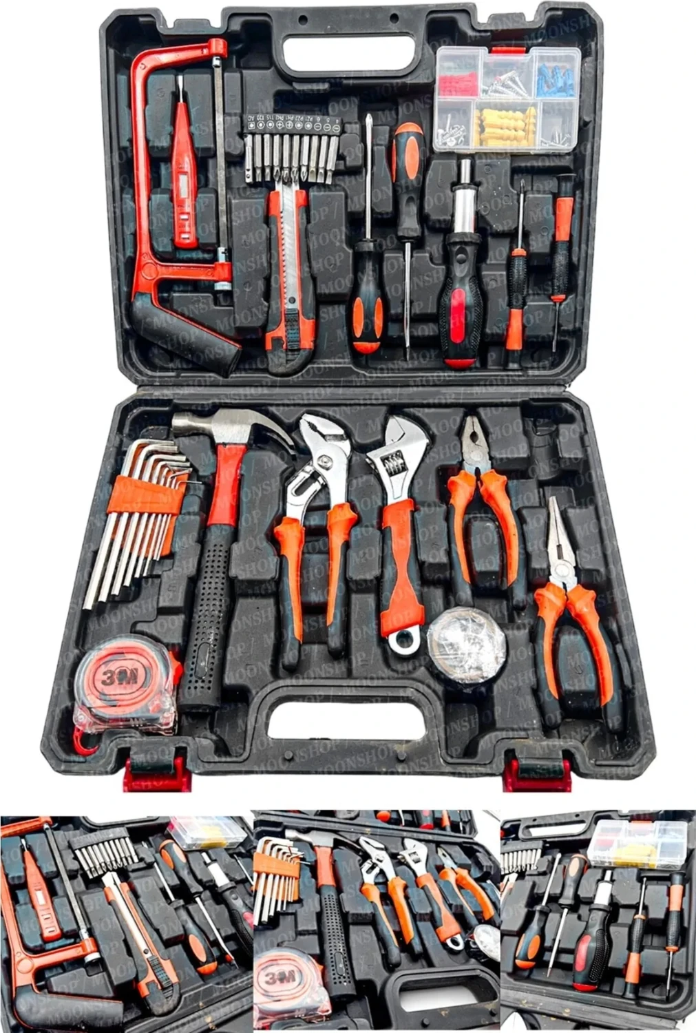 105 Parça Özel Alışım Çelik Profesyonel Alet Takım Seti 105 Pcs Set..