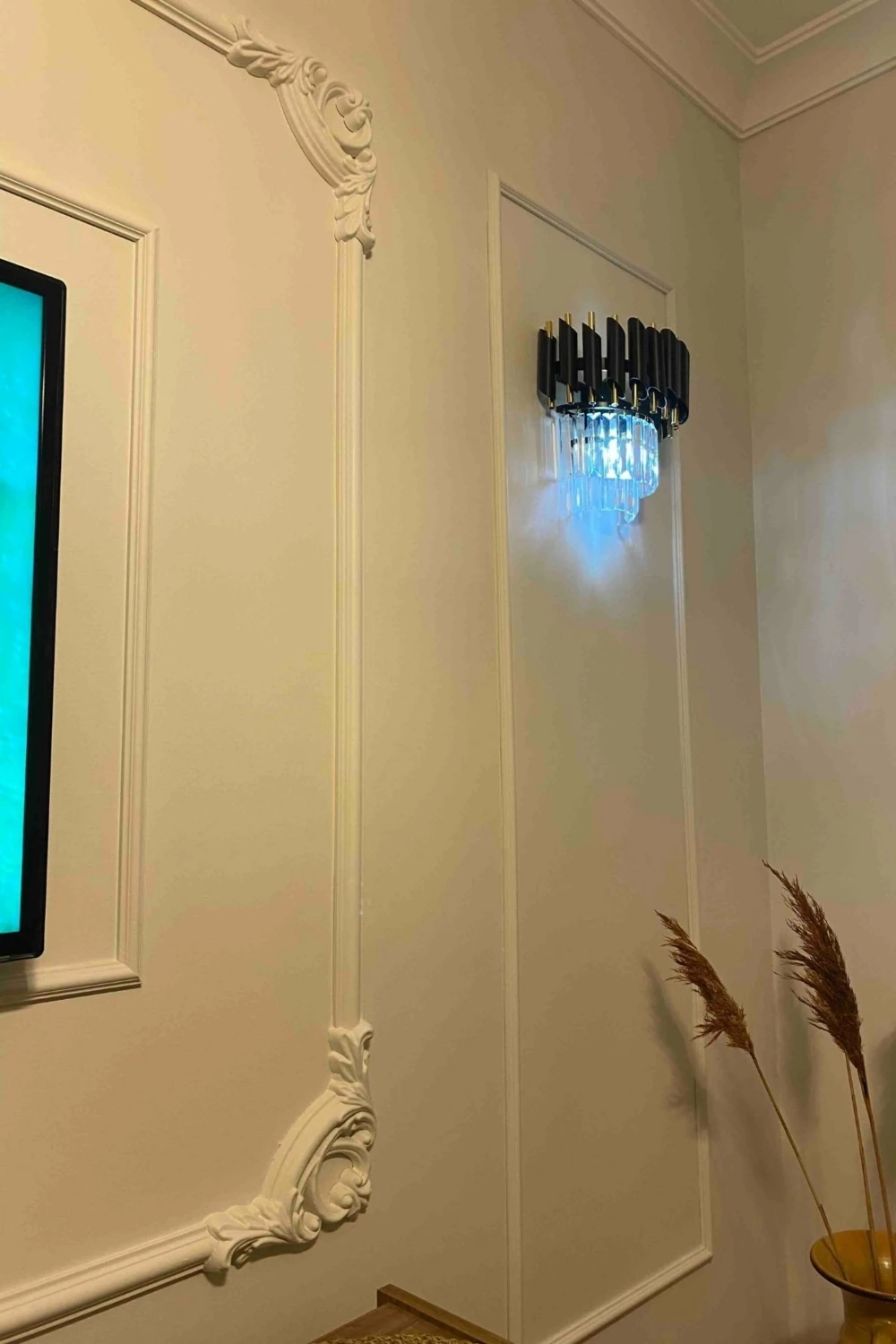 Decozza Boyanabilir Çıta Köşe Motifi 4 cm