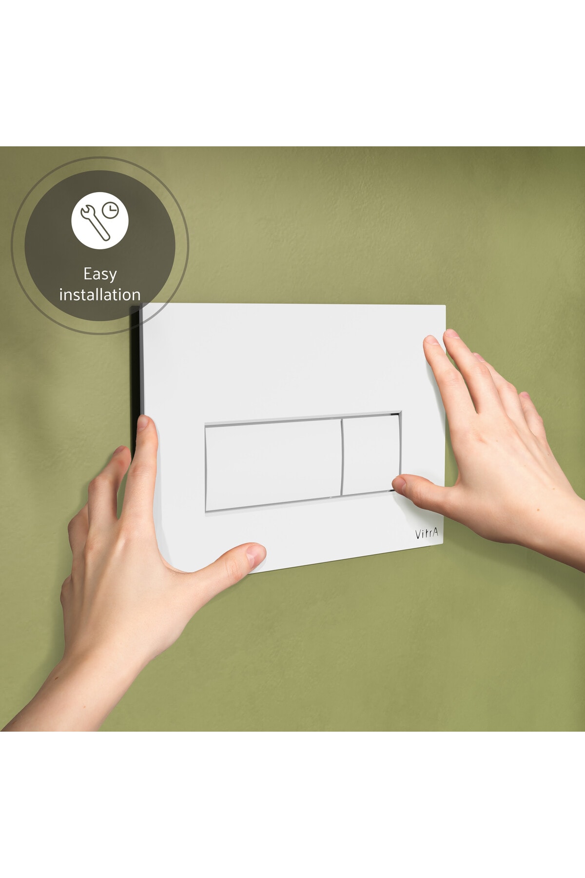 Root Square 740-2300 Kumanda Paneli, Parlak Beyaz