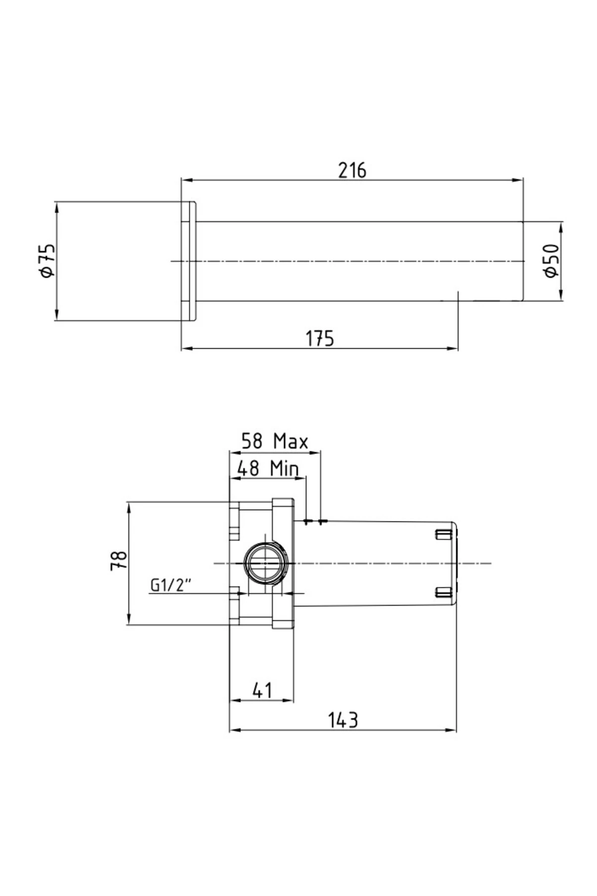 Fotoselli Ankastre Lavabo Bataryası Pilli 108105001 Çift Su Girişli