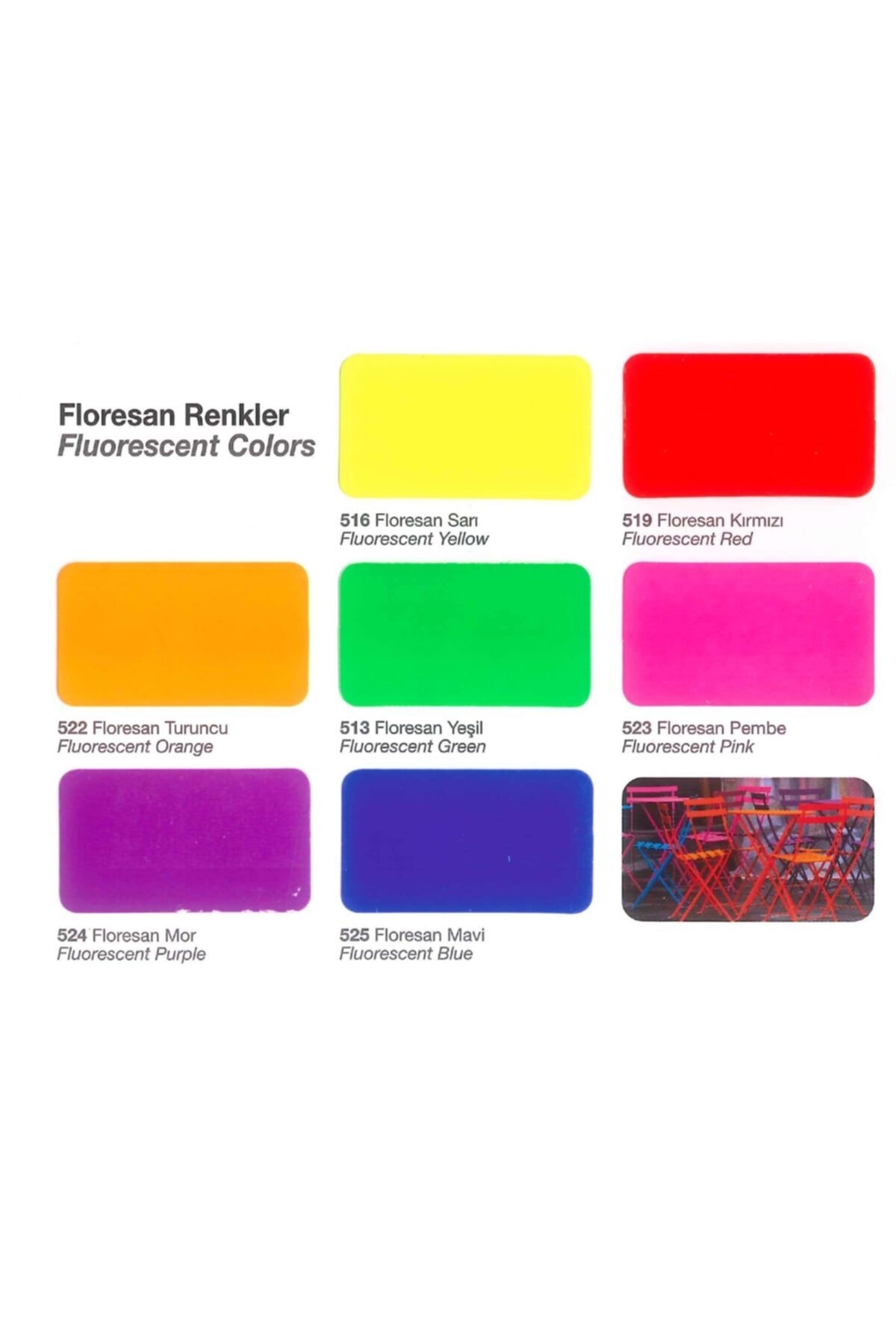 Floresan Sprey Kırmızı 400 Ml