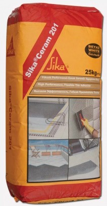 Sika Ceram - 201 - Yüksek Performanslı Seramik Yapıştırıcısı 25 kg