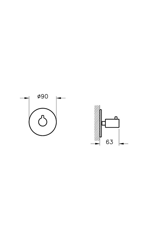 Origin A4285726 Ankastre 2 Yollu Yönlendirici, Bakır