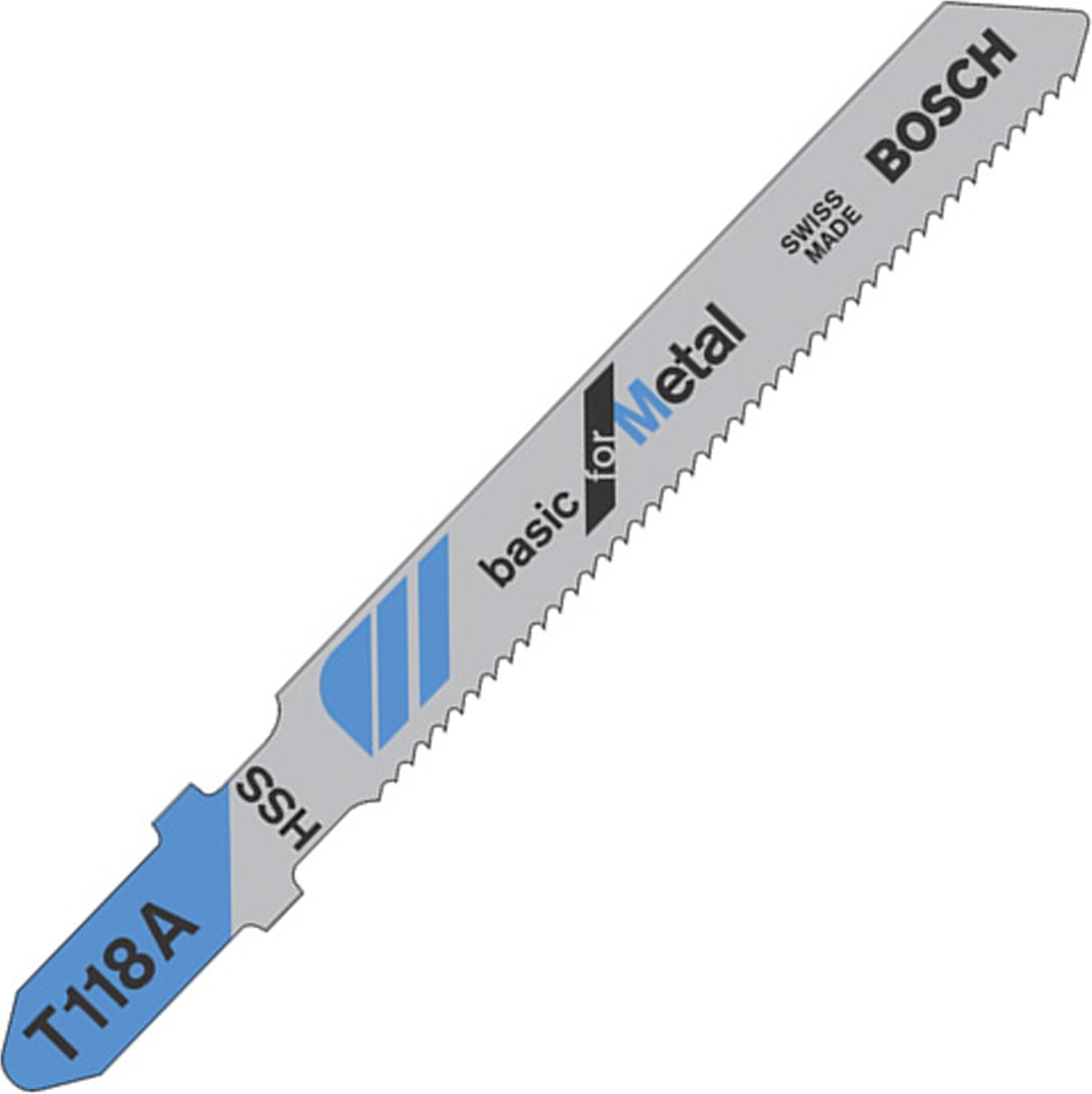 BOSCH Dekopaj Ağzı Metal T 118 A (Tekli)