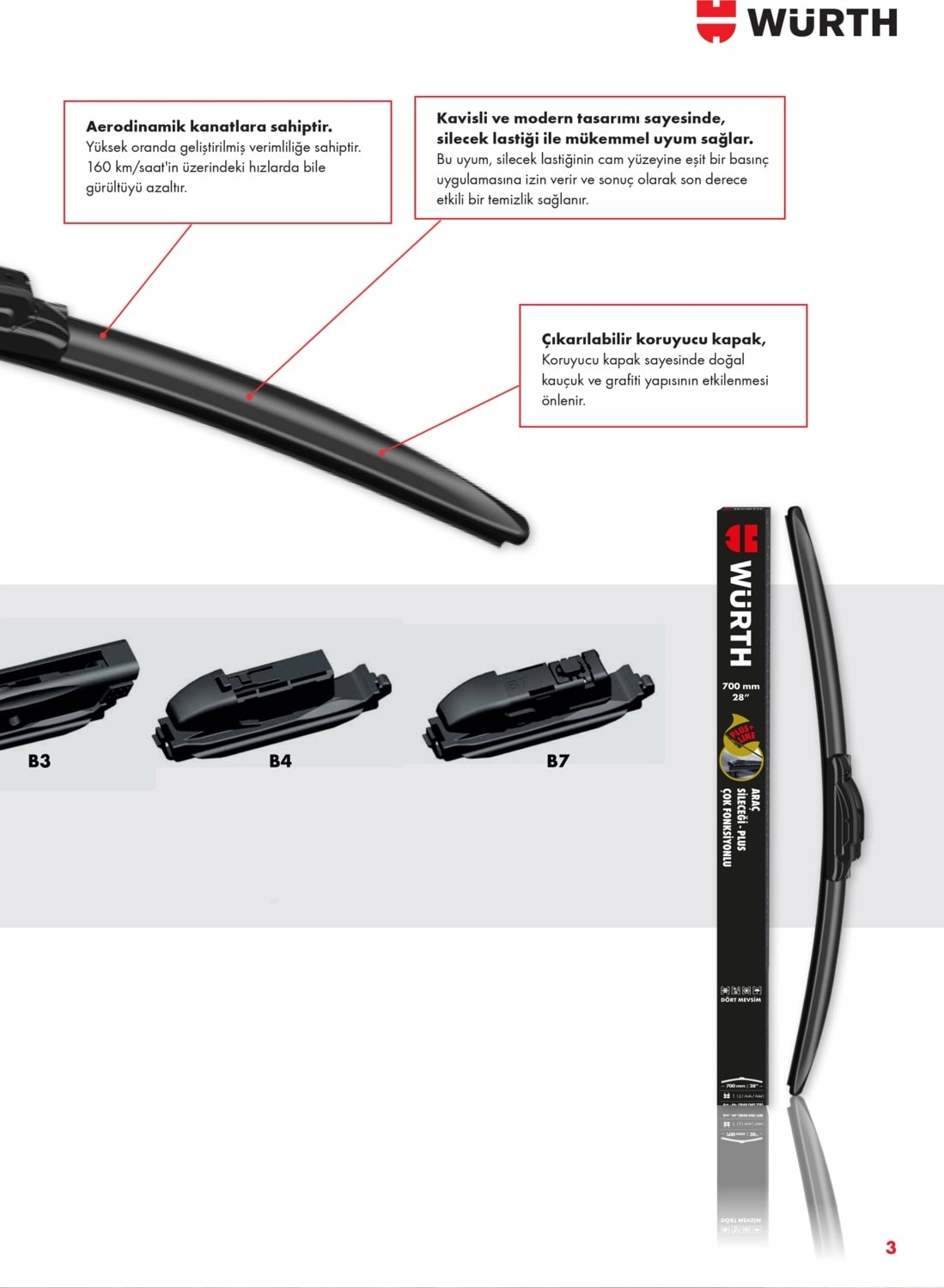 4 Mevsim Araç Sileceği Plus