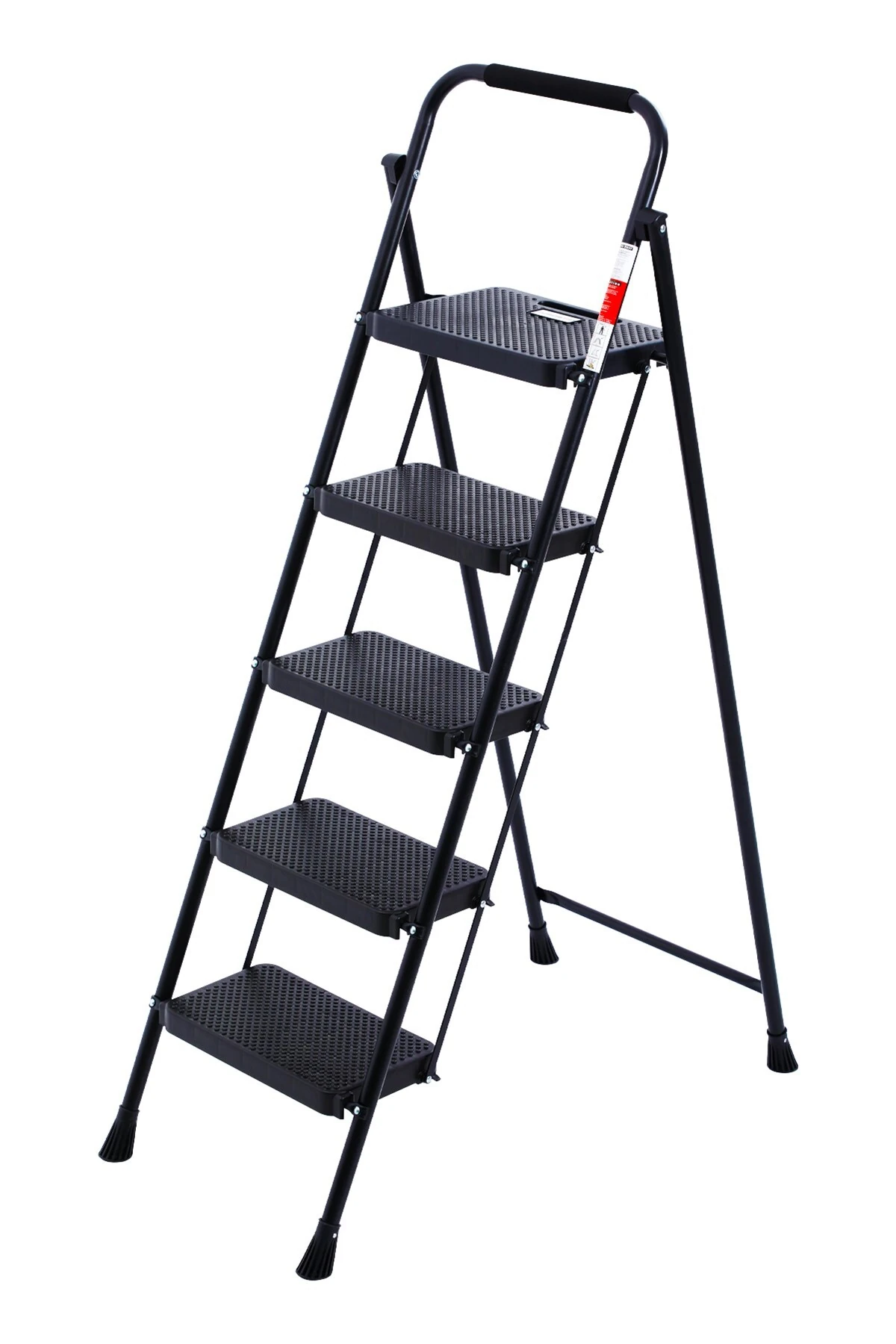 5 Basamak Siyah Merdiven Geniş Basamaklı EUROTOWER, ET5