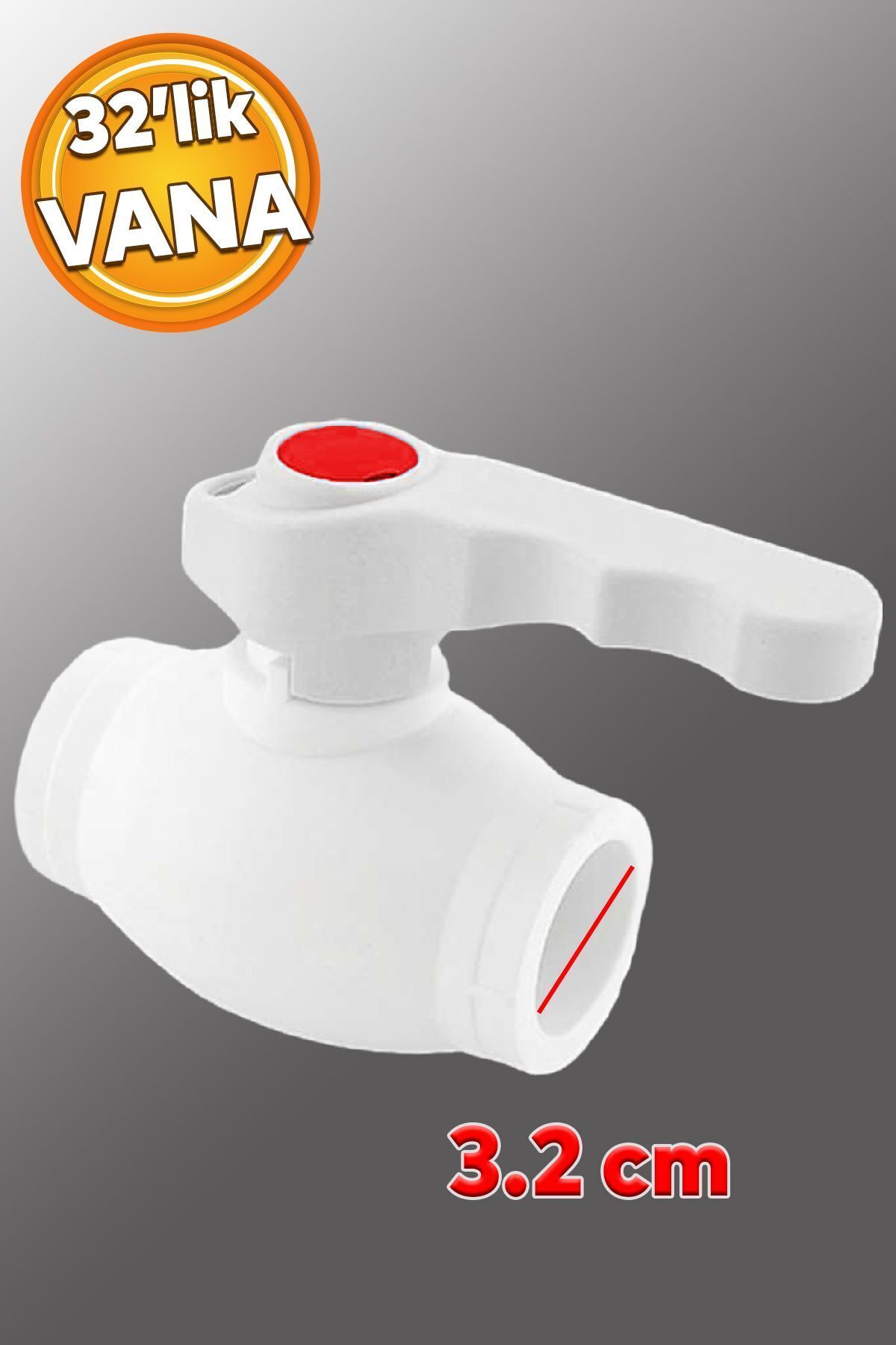 Küresel Pprc Ekonomik Plastik 32'lik Pvc Su Vanası Musluk Dişsiz Aç Kapa Boru Kaynak Makine Bağlantı