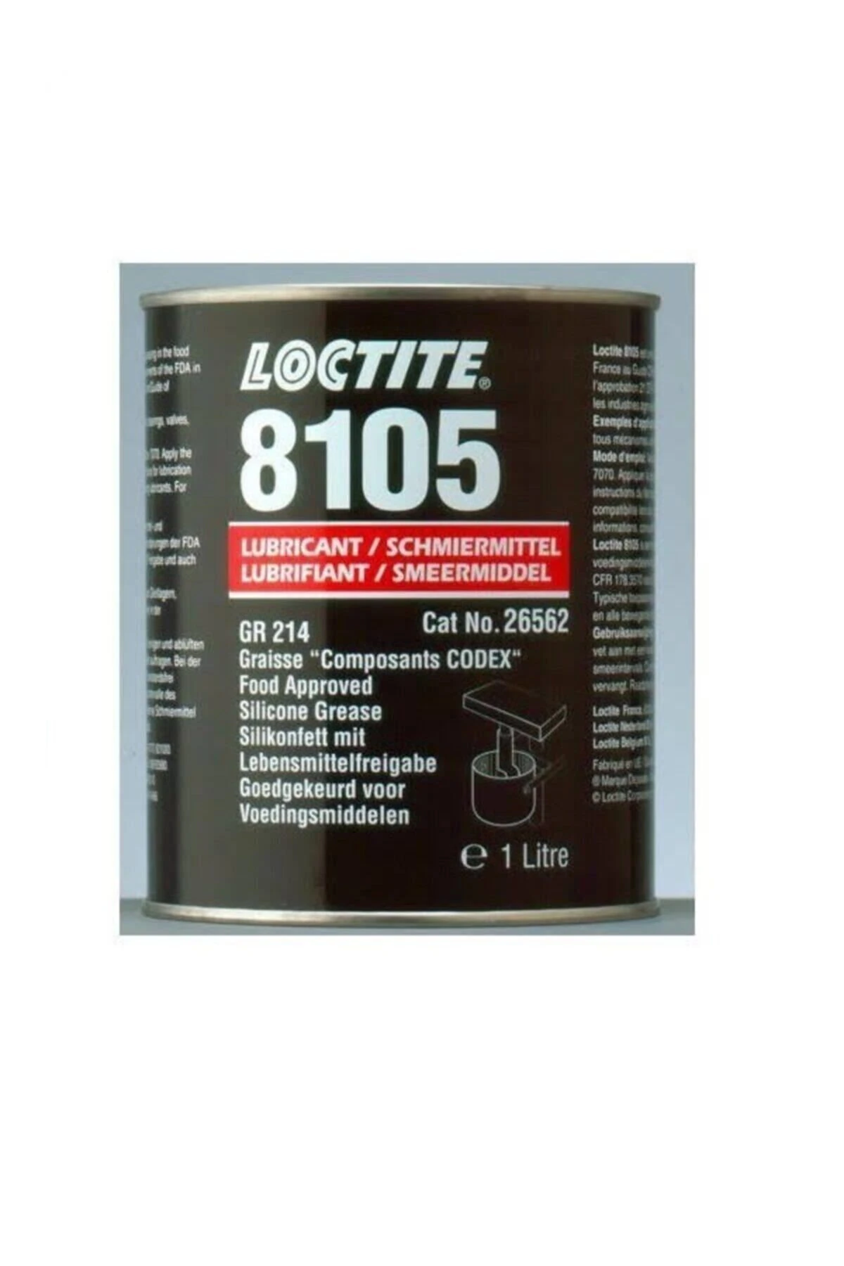 Loctite Lb 8105 - 1lt | 150c | Mineral Gres | Gıda Onaylı