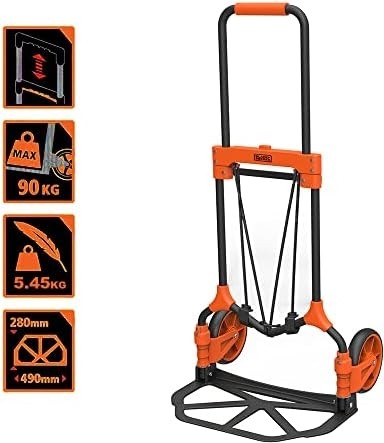 + Decker BH202 90KG Katlanır El Arabası