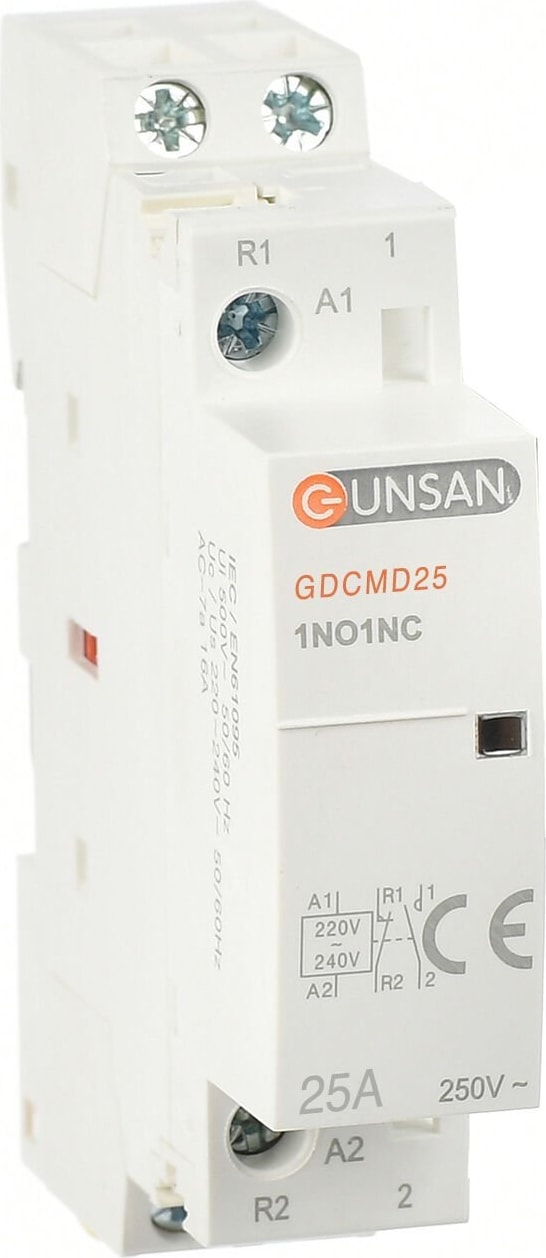 Valta Modüler Kontaktör 25A 2 Kutup 1no+1nc