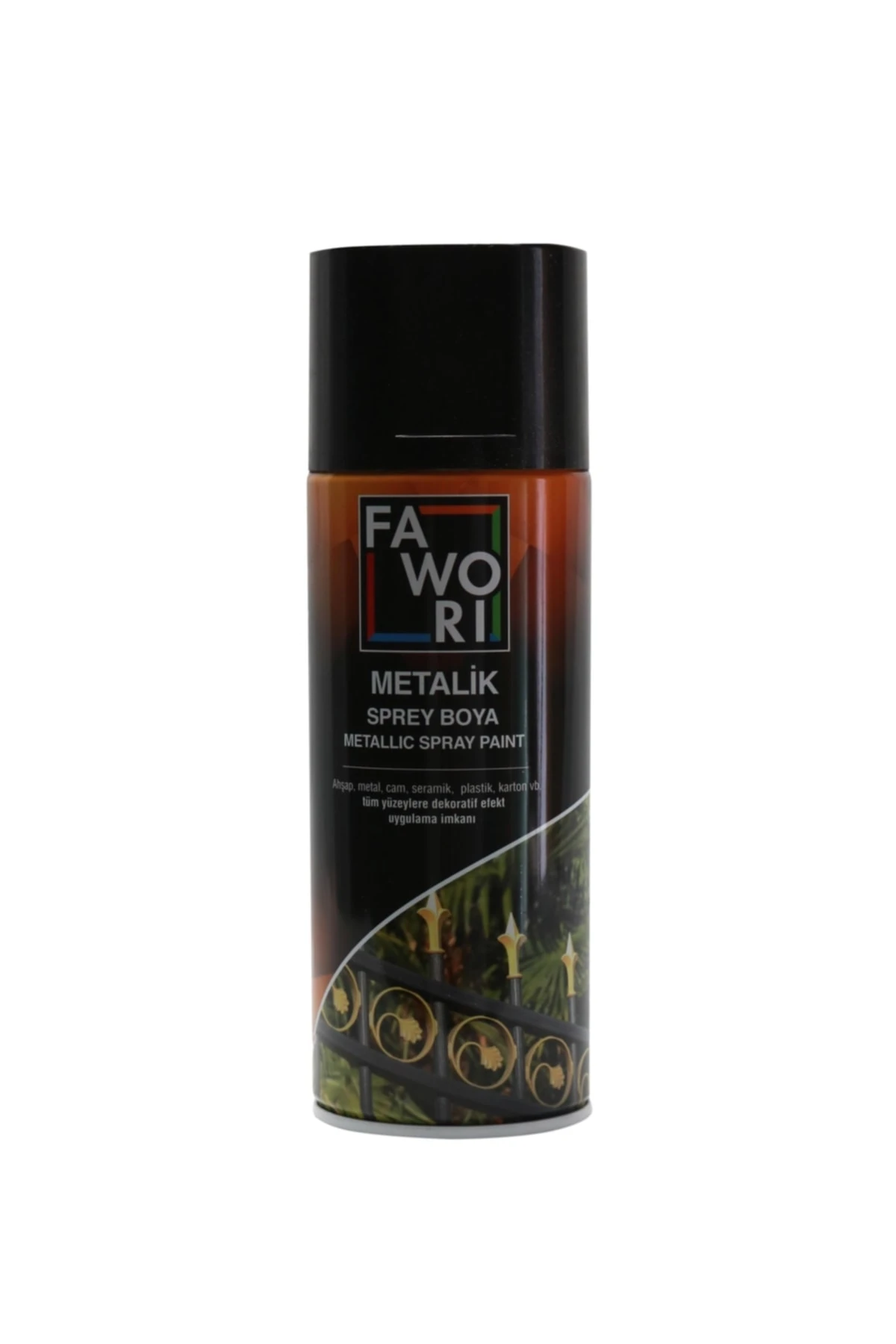 Metalik Sprey Boya Metalik Siyah