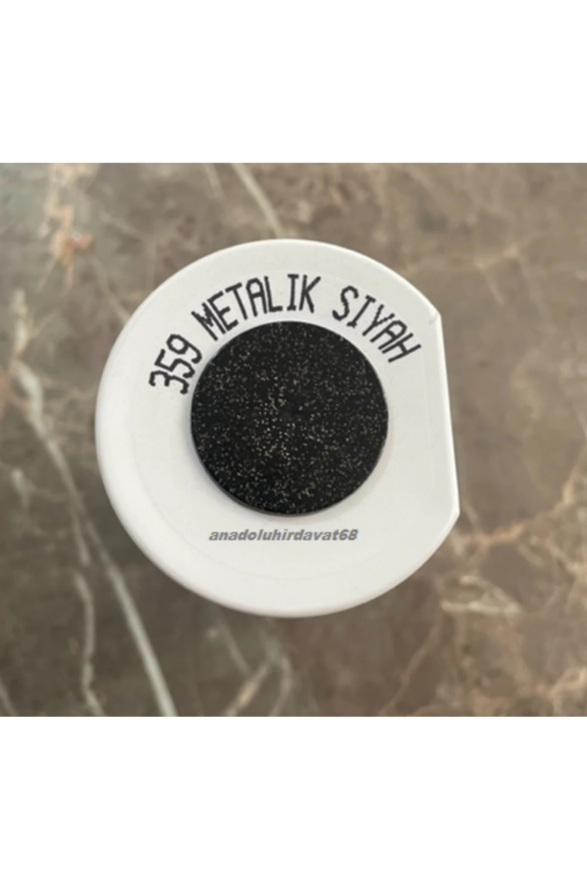 AKÇALI METALİK SİYAH BOYA SİYAH SPREY BOYA METALİK EFEKT OTO BOYASI 400ML 359